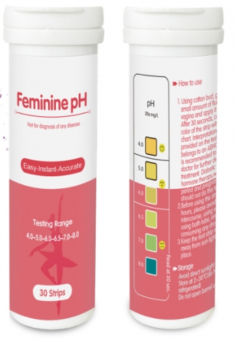 Female Self Vaginal Test Card Health pH Test Strips