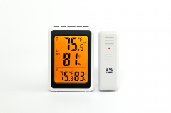 Factory Newest Indoor Outdoor Thermometer Temperature Monitor with USB Charging