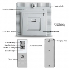 Temperature and Humidity Station with 3 Sensors