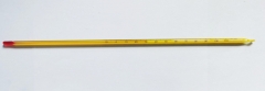 GT-01Y Glass Thermometer with Hook (-10-110C) Yellow color