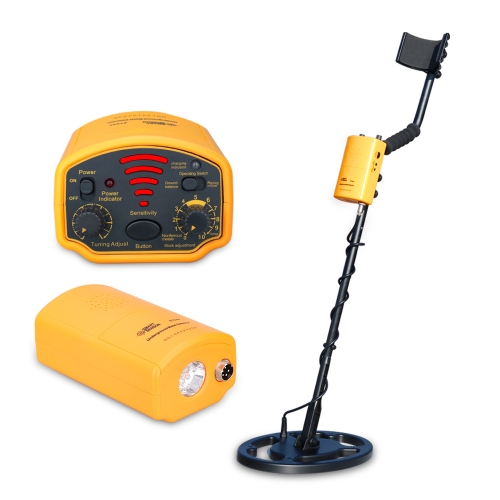 Depth 1.8m Underground Metal Detector Coil Waterproof Gold Digger Treasure Seeking Hunter Scanner Finder Tools Rechargeable