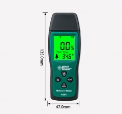 Wood Moisture Meter Humidity Tester Timber Damp Detector paper digital Moisture Meter Test wall moisture analyzer Range 2%~70%