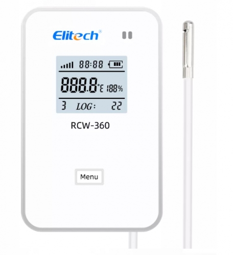 RCW-360 Digital temperature&humidity Data Logger 2G/4G/WIFI connection 24h monitoring for vaccine storage cold storage breeding