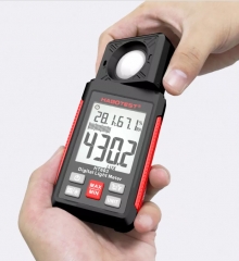 New 200000 Lux Digital LED light meter With Humidity & Temperature function