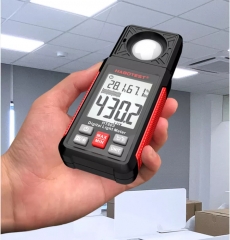 New 200000 Lux Digital LED light meter With Humidity & Temperature function