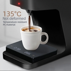 Wholesale LED Display USB Rechargeable Pour-Over Kitchen Weighing Coffee Scale with Automatic Timer