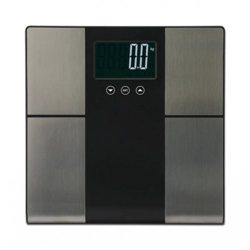 225kg Capacity Electronic Battery Big Screen BMI Analyzer Bath Body Mass Weighing Digital Fat Scale