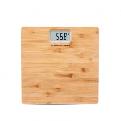 Bath Bamboo scale 180 kg digital body weighing bathroom scale