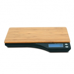 Household 5kg electronic Bamboo kitchen weighing scale for food