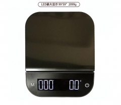 3kg/0.1g Digital Timer Coffee Scale Hand-made Helper Scale