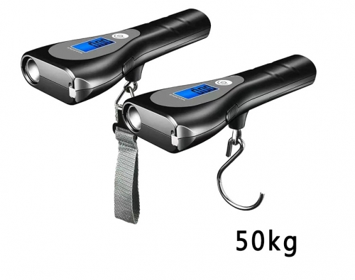 50kg Luggage Scale Digital Weighing Electronic Balance Suitcase Travel Bag Portable Hanging Scale for Travel