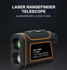 600m/1000m/1500m Meter Distance Measuring Device Rechargeable Golf Works Golf Laser Range Finders For Hunting