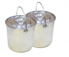 Stainless Steel Honey Pail with Hand bucket