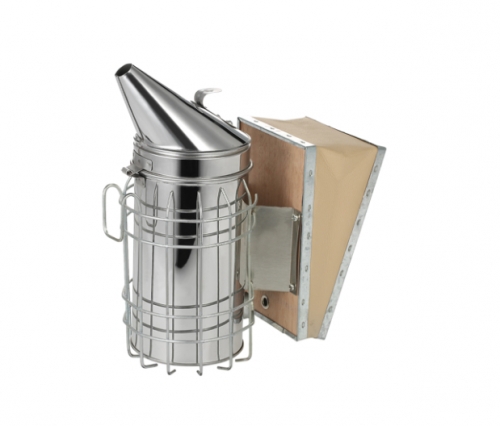 S-2 Stainless steel+ leatheroid Bee Smoker