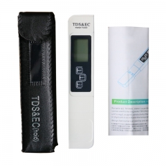 Water Quality Test Pen Conductivity Test Pen Temperature Tds/Ec 2 In 1 Nutrient Solution Hydroponic Tester