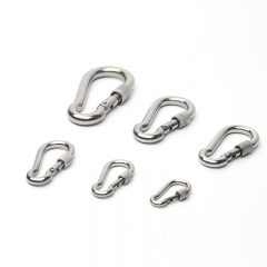 High quality hardware Stainless steel carabiner hook