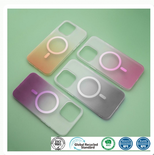 Apple iphone PC Case-thinnest colorful matte magsafe case