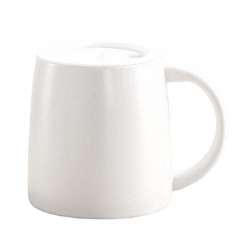 Customization high quality large capacity coffee mug with lid straw for office water cup