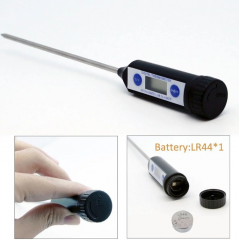 Digital Waterproof Folding Plastic Meat Thermometer for Kitchen Instant Read BBQ & Household Cooking Food Cooking Probe