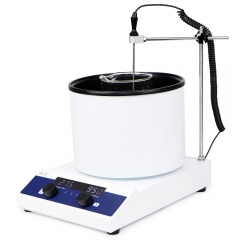 Professional Heat Collecting Magnetic Stirrer Mixer Laboratory Water Bath Oil Bath Mixer Magnetic Stirrer With Heating Pan Lab