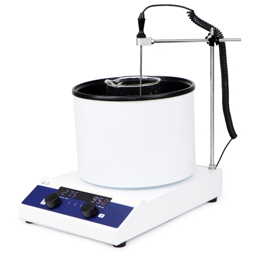 Professional Heat Collecting Magnetic Stirrer Mixer Laboratory Water Bath Oil Bath Mixer Magnetic Stirrer With Heating Pan Lab