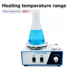 New Arrival Hotplate Magnetic Stirrer With Heater Lab 2L Rotary Stirring Mixer Perfume Heating Magnetic Stirrer Mixer Laboratory