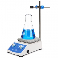 Wholesaler Hotplate Magnetic Stirrer Mixer With Heater Lab Rotary Stirring Mixer Hot Plate Heating Magnetic Stirrer Laboratory