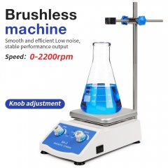 Wholesaler Hotplate Magnetic Stirrer Mixer With Heater Lab Rotary Stirring Mixer Hot Plate Heating Magnetic Stirrer Laboratory