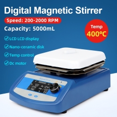 New Arrival Heating Magnetic Stirrer With Hot Plate Lab Rotary Stirring Mixer Digital Magnetic Stirrer Mixer Hotplate Laboratory