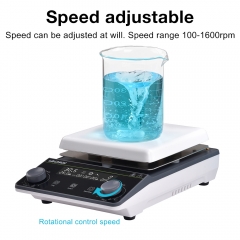 Hot Sale Heated Digital Magnetic Stirrer Mixer Laboratory 5L Hotplate Mixer Perfume Lab Heating Magnetic Stirrers With Hot Plate