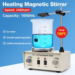 Wholesale Heating Magnetic Stirrer Mixer Hotplate Laboratory 1L Control Mixer Perfume Hot Plate Magnetic Stirrer With Heater Lab