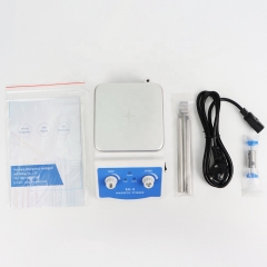 Industry Laboratory Heating Magnetic Stirrer with Hot Plate Adjustable Knob 1600RPM Magnetic Mixer with Support Stand