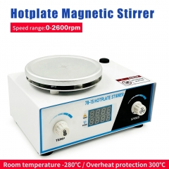 Lab Equipment 100-2600r/min LED Digital Laboratory Agitator Heating Magnetic Stirrer