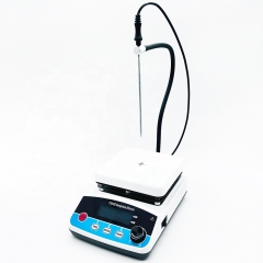 New Arrival T100S Heating Magnetic Stirrer With Heater Lab 6L Digital Mixers Perfume Hotplate Magnetic Stirrer Mixer Laboratory