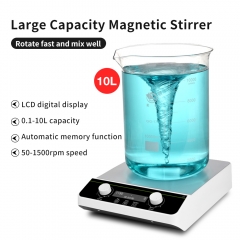 New Arrival Magnetic Stirrers For Lab Use 10L Adjustable Machines Large Capacity Mixer Perfume Magnetic Stirrer Mixer Laboratory