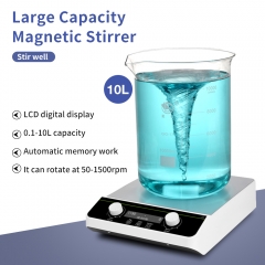 Manufacturer Magnetic Stirrer Mixer 10L Laboratory Machines Large Capacity Mixer For Lab Adjustable Magnetic Stirrers Perfume