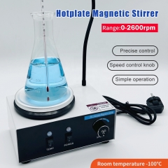 Laboratory Equipment 0-2600r/min Cosmetics Perfumes Oil Lab Heating Magnetic Stirrer