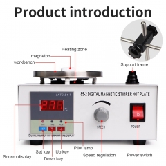 Laboratory Heating Magnetic Stirrer Mixer Hotplate Laboratory 1L Rotary Stirring Mixer Perfume Magnetic Stirrer