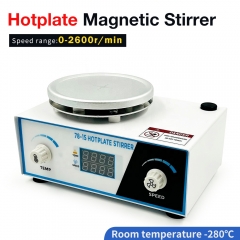 Lab Equipment 100-2600r/min LED Digital Laboratory Agitator Heating Magnetic Stirrer