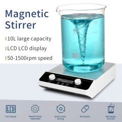 Manufacturer Magnetic Stirrer Mixer 10L Laboratory Machines Large Capacity Mixer For Lab Adjustable Magnetic Stirrers Perfume