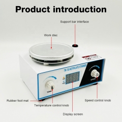 Cheap Price 78-1 2L Hot Plate Magnetic Stirrer with Timing Function for Laboratory