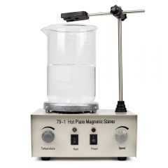 79-1 Hot Plate Magnetic Stirrer 1L 2400rpm Low Noise Heating Laboratory Equipment Magnetic Mixer for Industry Scientific