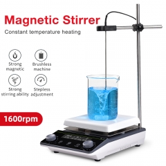 Wholesale 5L laboratory electric stirrer mixer plastic digital magnetic stirrer with warm up lcd hot plate