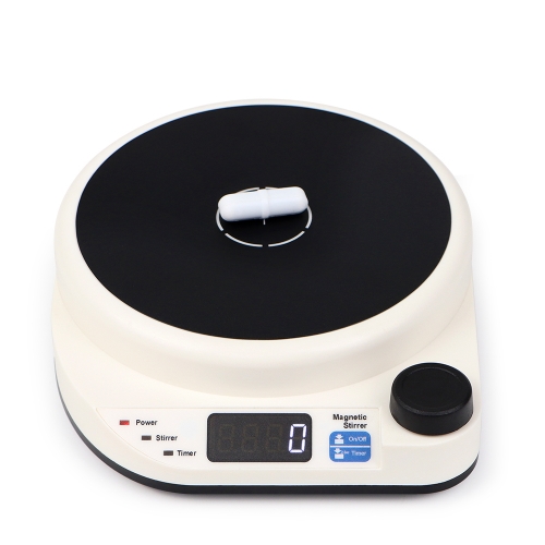 Mini Laboratory Magnetic Stirrer 2000PRM Max Stirring 5L Capacity Stir Plate with Stir Bar for Lab and Homebrew