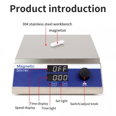 Factory Direct Sale 10L High Volume Heating Magnetic Stirrer for Laboratory Research LED Display Equipment