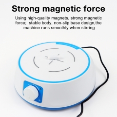 Hot Sales Mini Magnetic Stirrer Mixer Laboratory Stirring Mixer Perfume Portable Small Lab Machines Adjustable Magnetic Stirrer