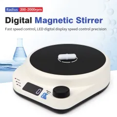 New Arrival Digital Display Magnetic Stirrer Mixer 3L Lab Perfume Mixing Machine Mixer Portable Mini Magnetic Stirrer Laboratory