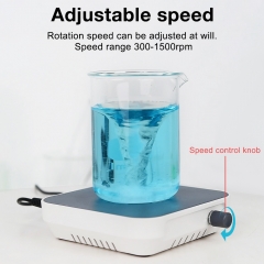 High Quality Small Magnetic Stirrer Mixer 2L Stir Mixing Machine Portable Mixer Perfume Lab Mini Magnetic Stirrer For Laboratory