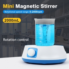 laboratory 2L magnetic mixer stirrer heating mini hot plate magnetic stirrer