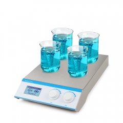 Laboratory 4 Station Magnetic Stirrer SS316 Corrosion Resistance 1000ml Digital Magnetic Mixer for Lab School